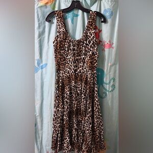 TRASHY DIVA Leopard Norma Jean dress size 6